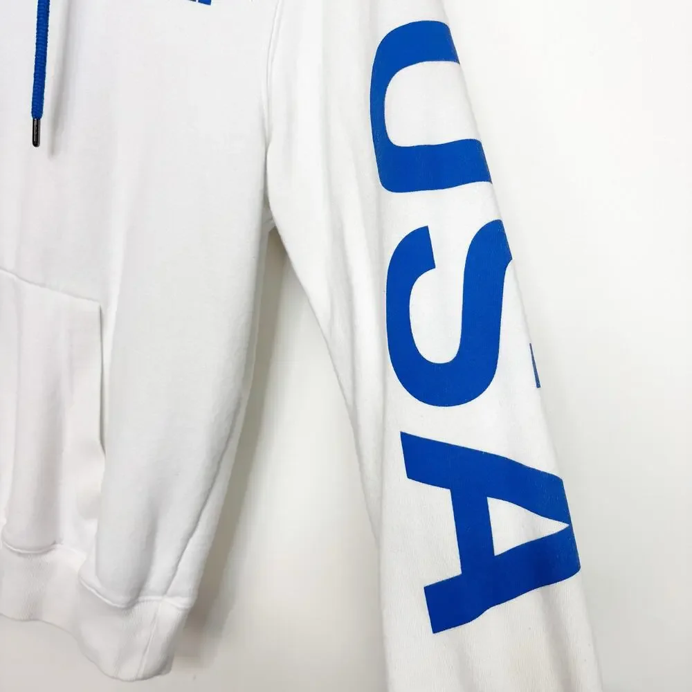 The North Face International Collection USA Pullover White Hoodie S
